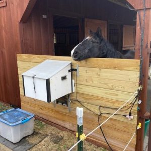 x5cd Automatic feeder installed